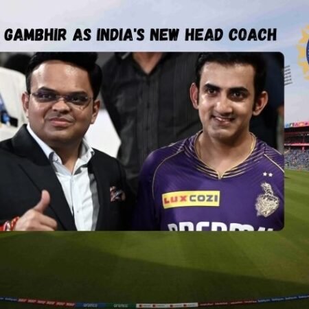 Gautam Gambhir is the new head coach of the Indian cricket team.