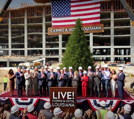 Live! Casino & Hotel Louisiana Set to Open in 2025