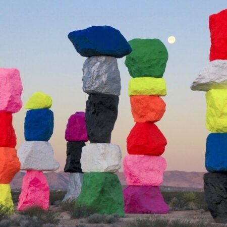 MOVING MOUNTAINS: Popular Desert Art Installation Leaving Las Vegas