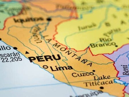 peru map south america news