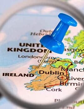 ireland map zoomed news