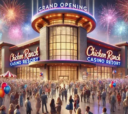 Chicken Ranch Casino Resort to Launch with Grand Opening November 8-10