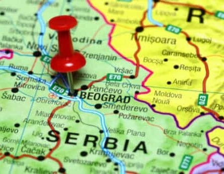 news serbia on map