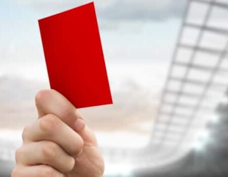 news football soccer red card