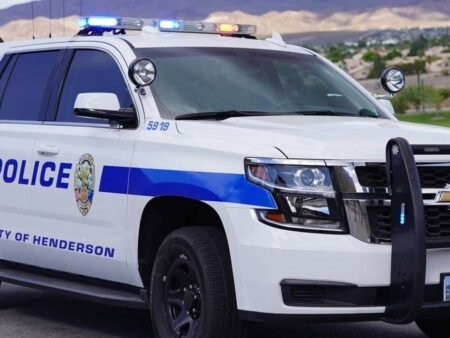 Henderson Nev police SUV