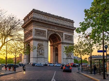 arc de triomphe france paris news